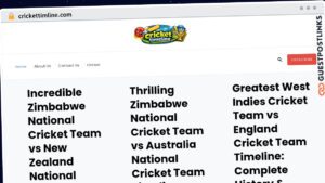 Publish Guest Post on crickettimline.com