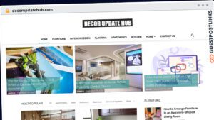 Publish Guest Post on decorupdatehub.com