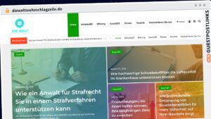 Publish Guest Post on dieweltweiteschlagzeile.de