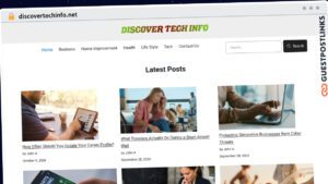 Publish Guest Post on discovertechinfo.net