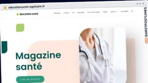 Publish Guest Post on educationsante-aquitaine.fr
