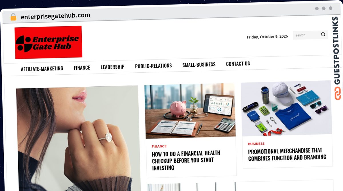 Publish Guest Post on enterprisegatehub.com