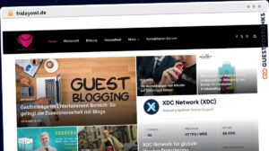 Publish Guest Post on fridayowl.de