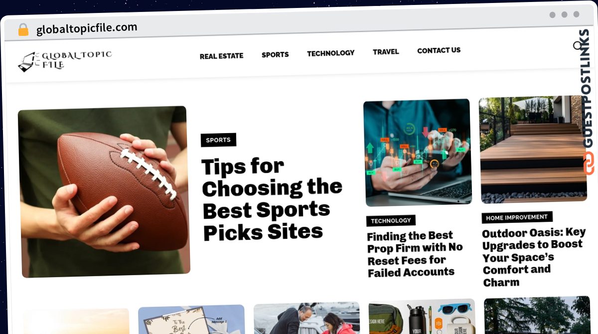 Publish Guest Post on globaltopicfile.com
