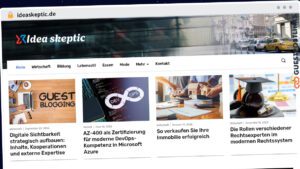 Publish Guest Post on ideaskeptic.de