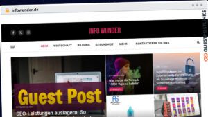 Publish Guest Post on infowunder.de
