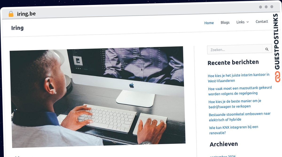 Publish Guest Post on iring.be