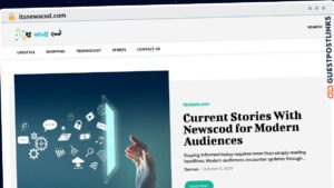 Publish Guest Post on itsnewscod.com