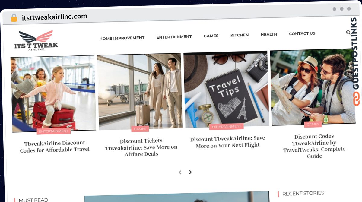 Publish Guest Post on itsttweakairline.com