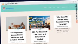Publish Guest Post on joyofrenovate.com