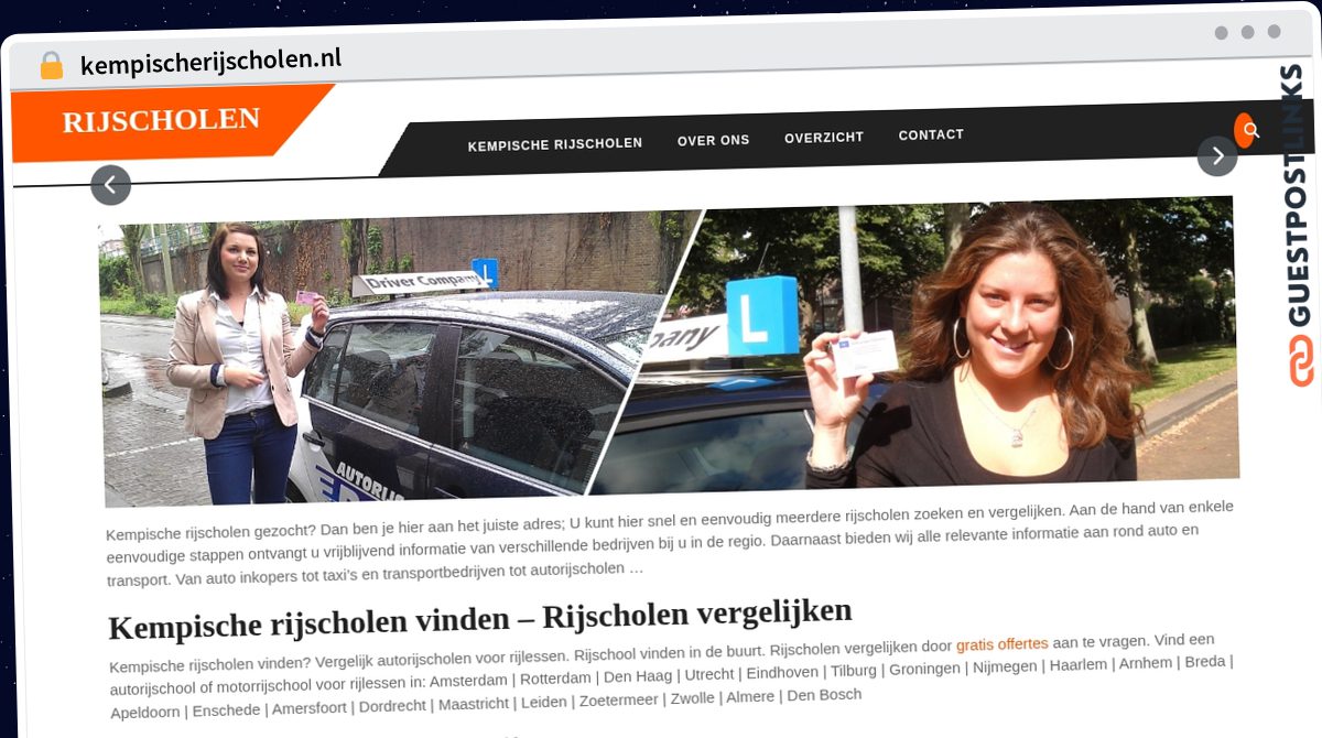 Publish Guest Post on kempischerijscholen.nl