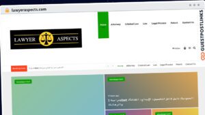 Publish Guest Post on lawyeraspects.com