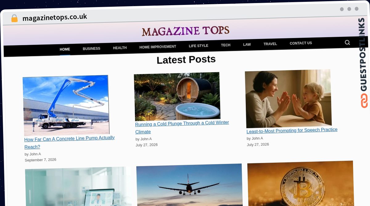 Publish Guest Post on magazinetops.co.uk