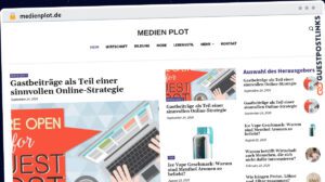 Publish Guest Post on medienplot.de