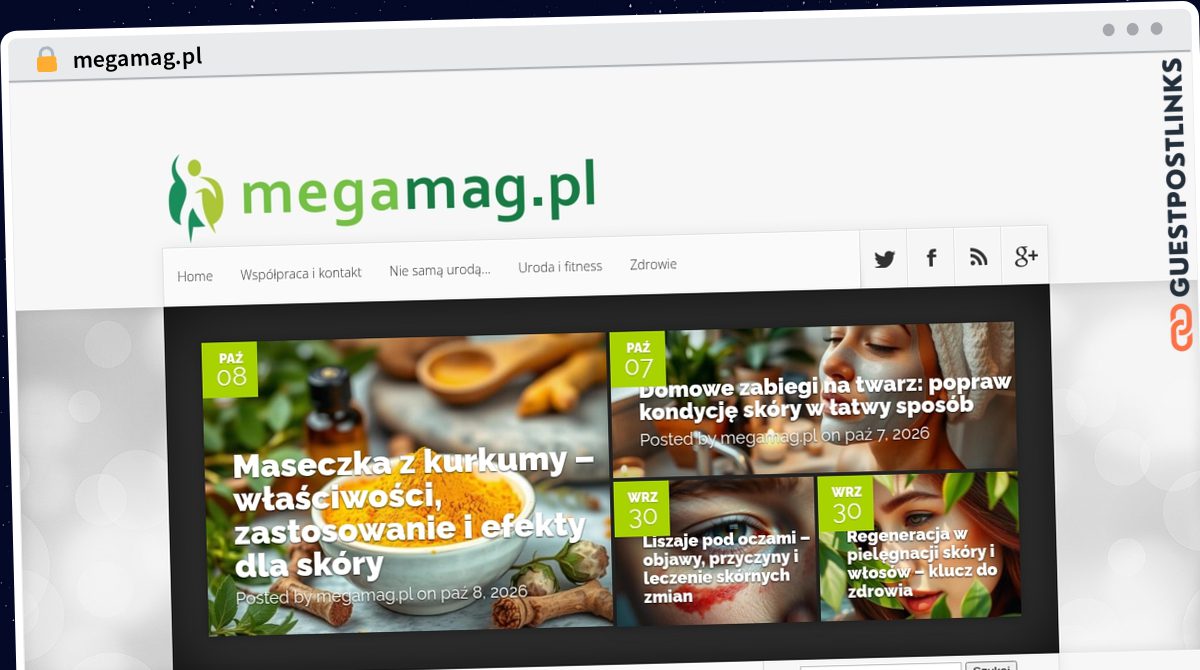 Publish Guest Post on megamag.pl