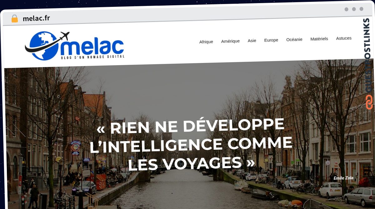 Publish Guest Post on melac.fr