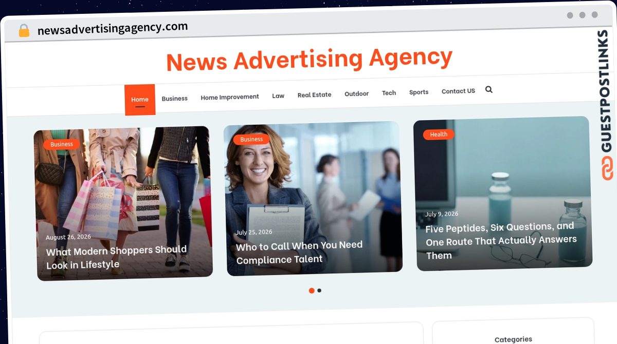 Publish Guest Post on newsadvertisingagency.com