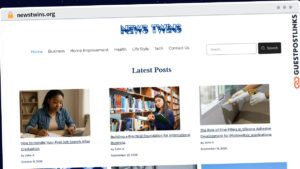 Publish Guest Post on newstwins.org
