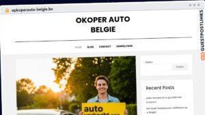 Publish Guest Post on opkoperauto-belgie.be