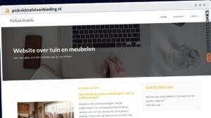 Publish Guest Post on picknicktafelaanbieding.nl