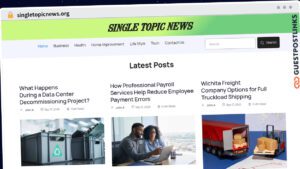 Publish Guest Post on singletopicnews.org