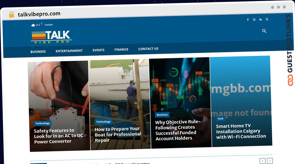 Publish Guest Post on talkvibepro.com