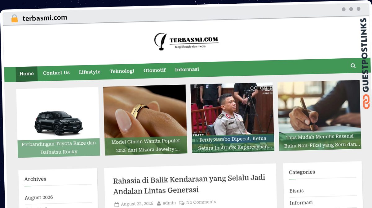 Publish Guest Post on terbasmi.com