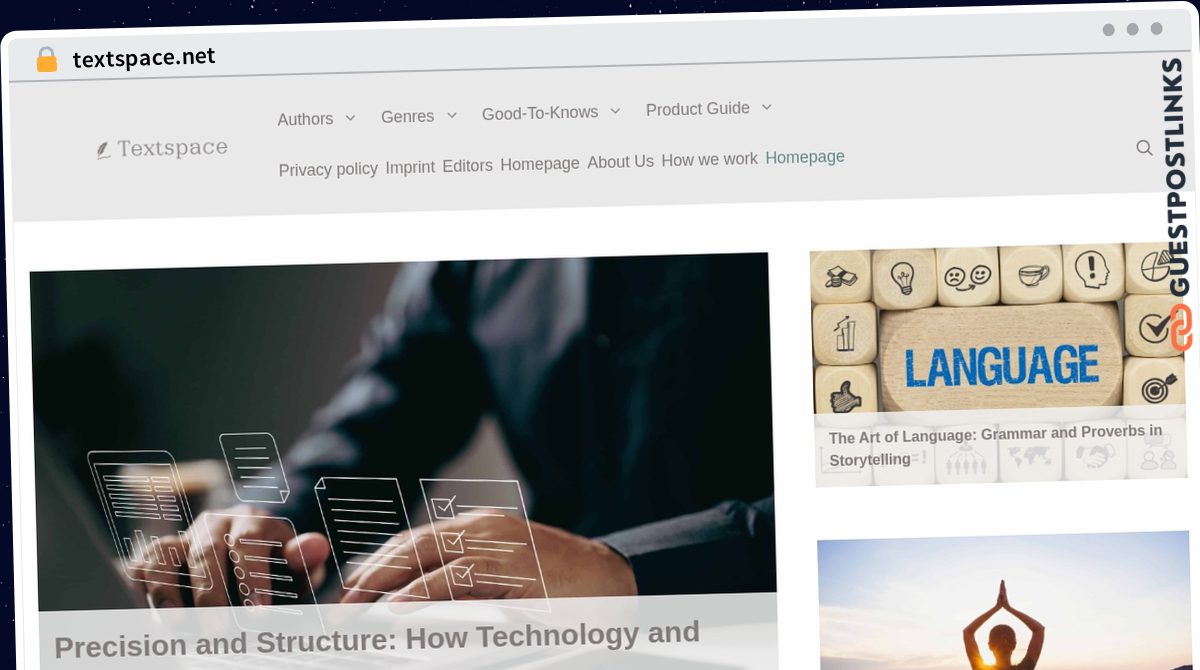 Publish Guest Post on textspace.net