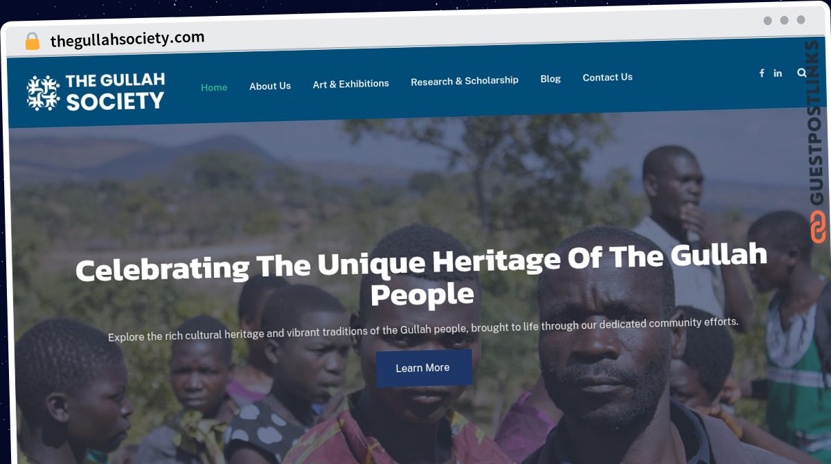 Publish Guest Post on thegullahsociety.com
