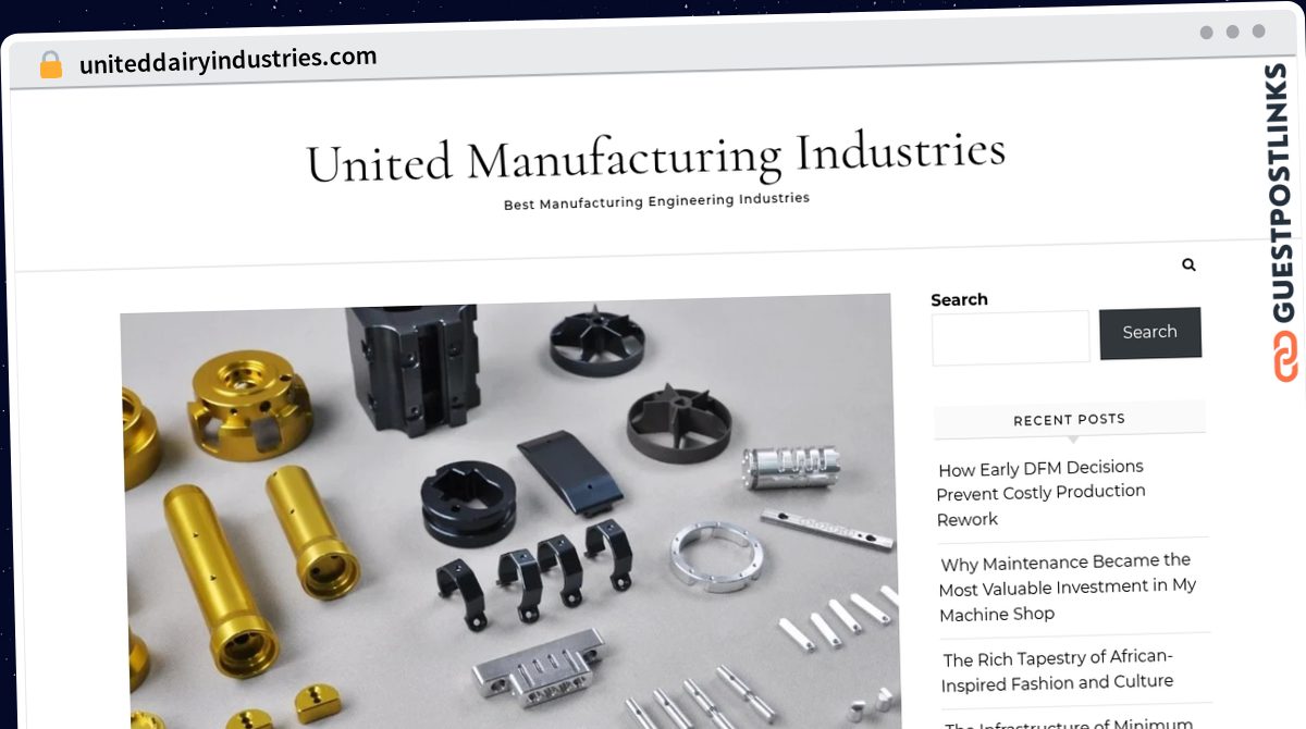 Publish Guest Post on uniteddairyindustries.com