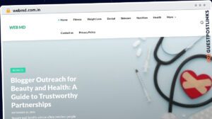 Publish Guest Post on webmd.com.in