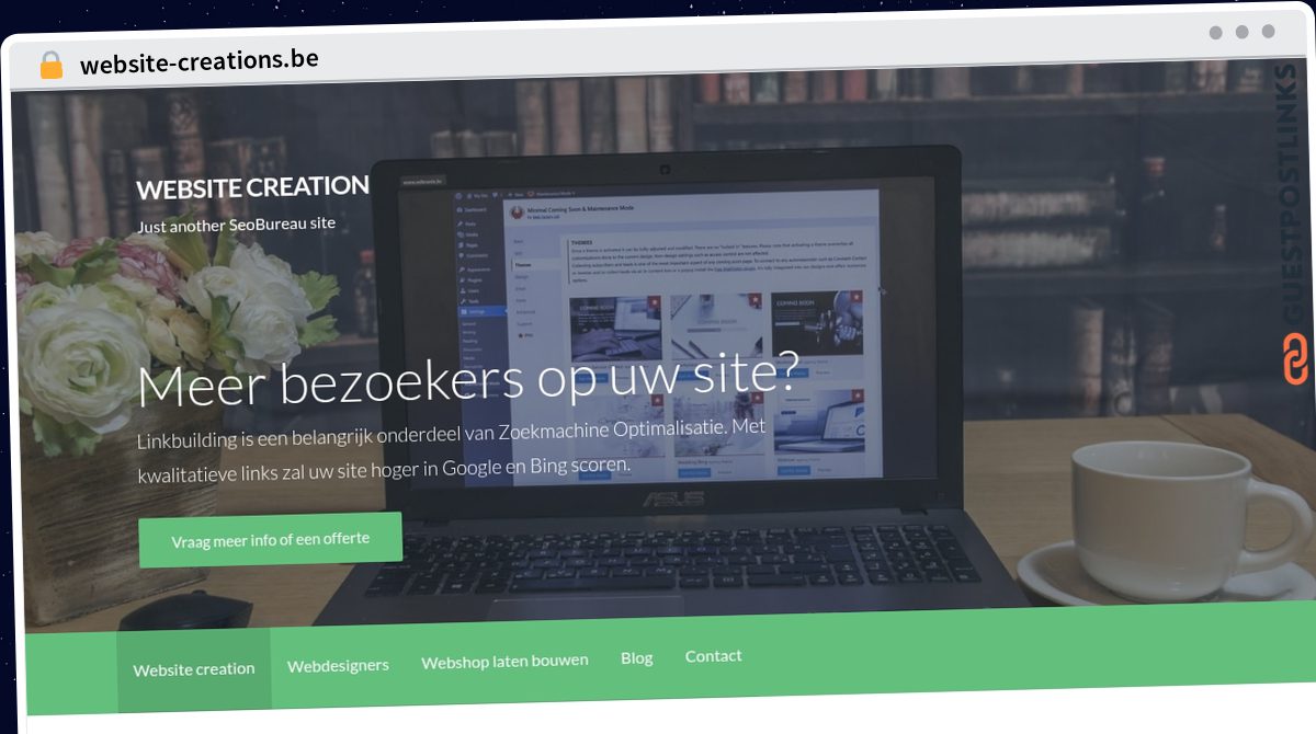 Publish Guest Post on website-creations.be