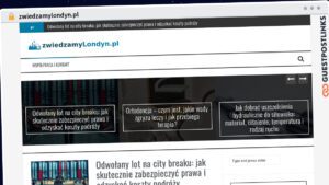 Publish Guest Post on zwiedzamylondyn.pl