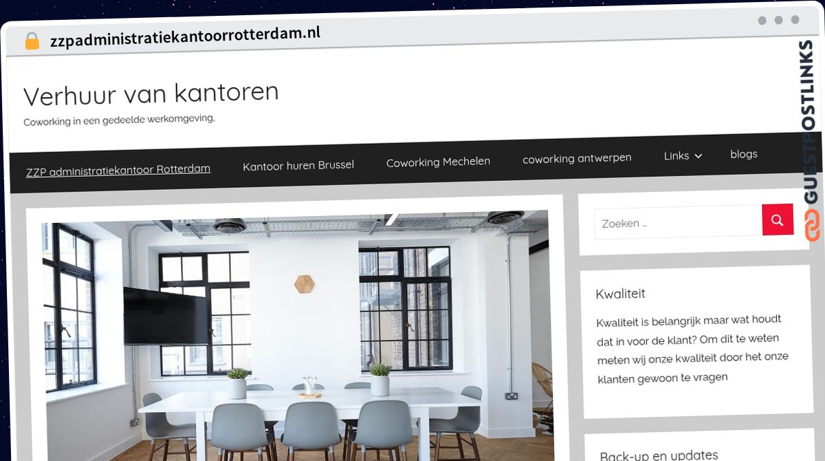 Publish Guest Post on zzpadministratiekantoorrotterdam.nl